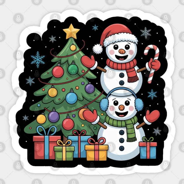christmas-humor Sticker by Creatifly Graphic Tees